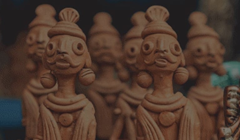 Krishnanagar Hand Made  Matir Putul